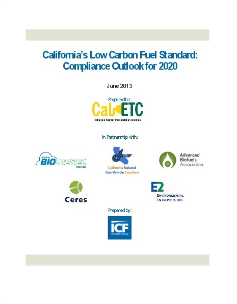 A discussion on the recent approval of the low carbon fuel standard